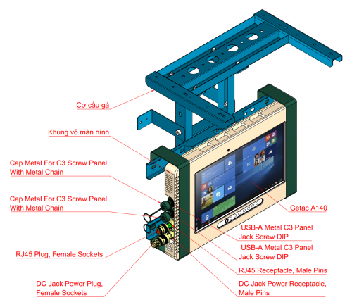 Bộ phụ kiện của khối xử lý thông tin loại 2