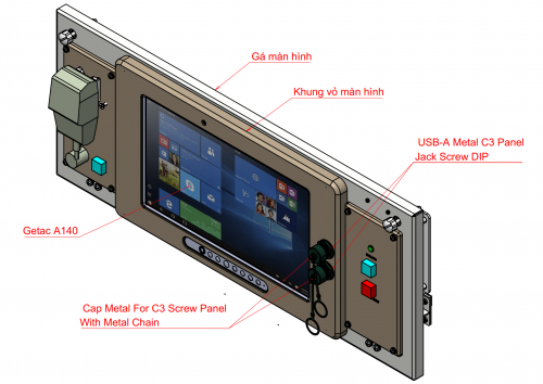 Bộ phụ kiện của khối xử lý thông tin loại 3